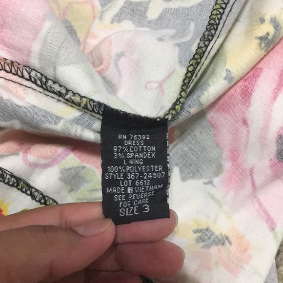 Snap Floral Mini Dress - Picture 4 of 4